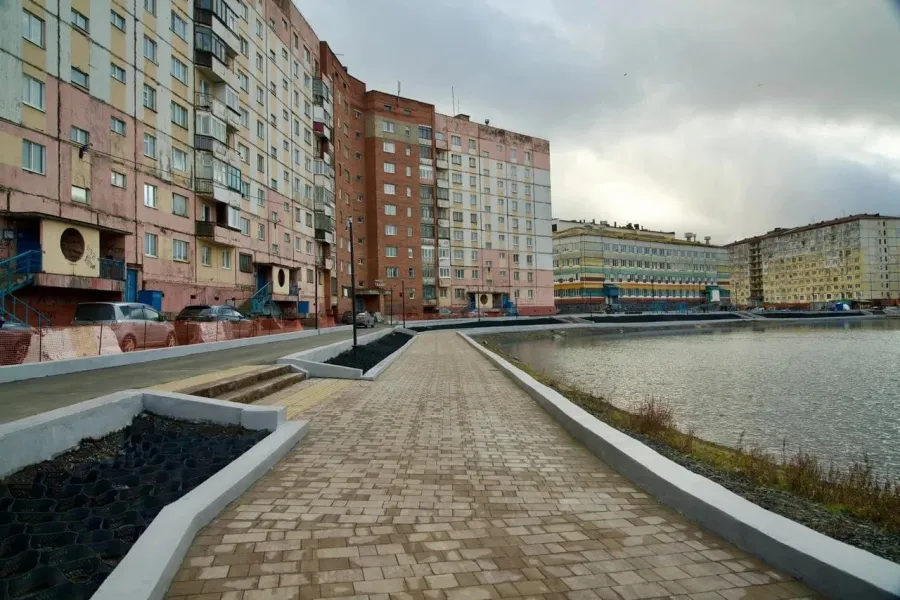 Преображение Школьного озера в Норильске выходит на финишную прямую