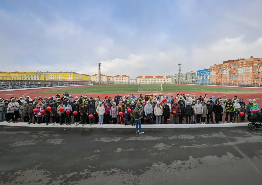 Норильчане прошли 10 000 шагов ради здоровья сердца