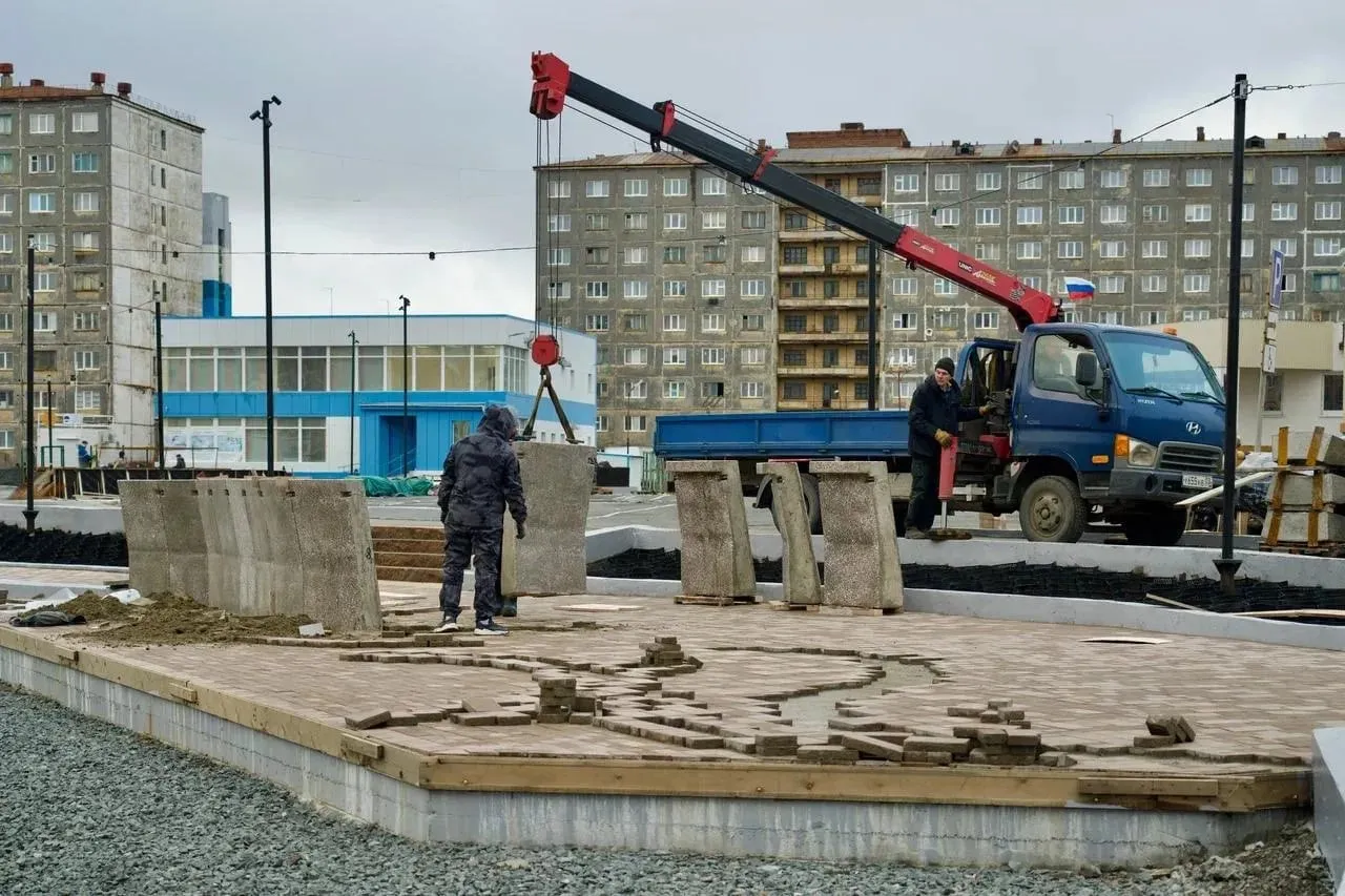 Преображение Школьного озера в Норильске выходит на финишную прямую